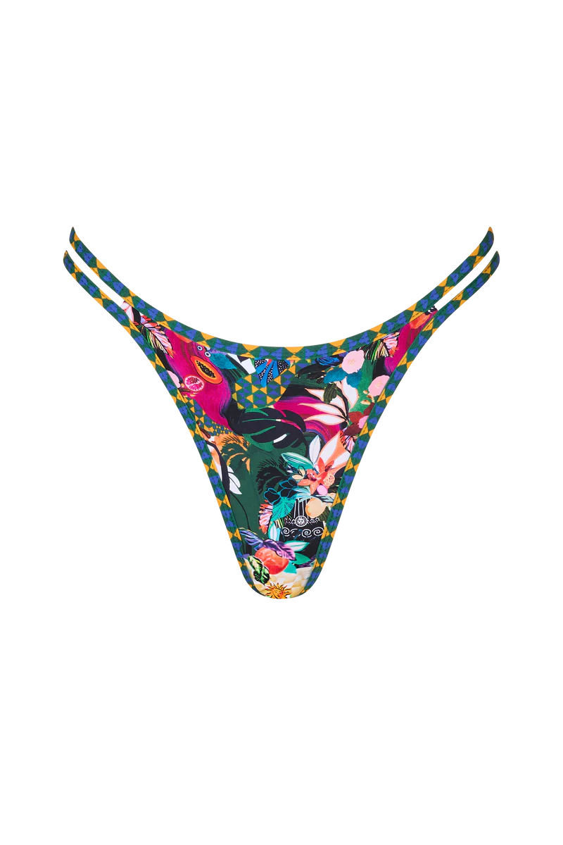 Mikonos biyeli bikini takim