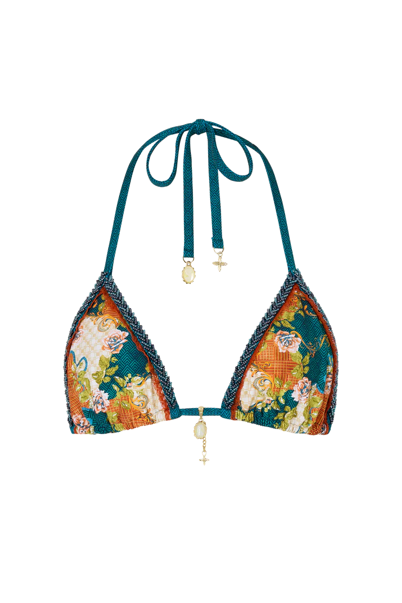 Firuze ipli bikini takim